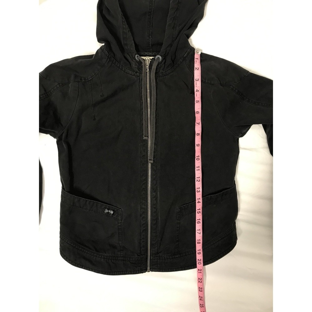 Converse All Star Fairygrunge Canvas Draped Hood Zip Up Jacket Woman's Size S - Picture 9 of 16